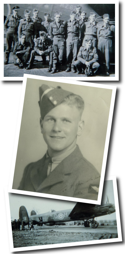 Images of Flying Officer Russell Frederick Hubley